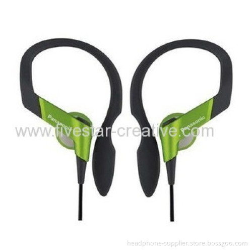 Panasonic Rp Hs33 Sport Clip Earphones Water Resistant Headphones Green